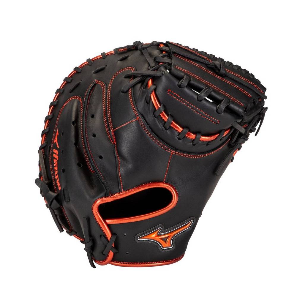 Catchers Mitt Mizuno MVP Prime SE 34" Hombre Negras/Rojas Baratas BKLD-19543